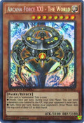 Arcana Force XXI - The World (SGX4-ENB01) Secret Rare