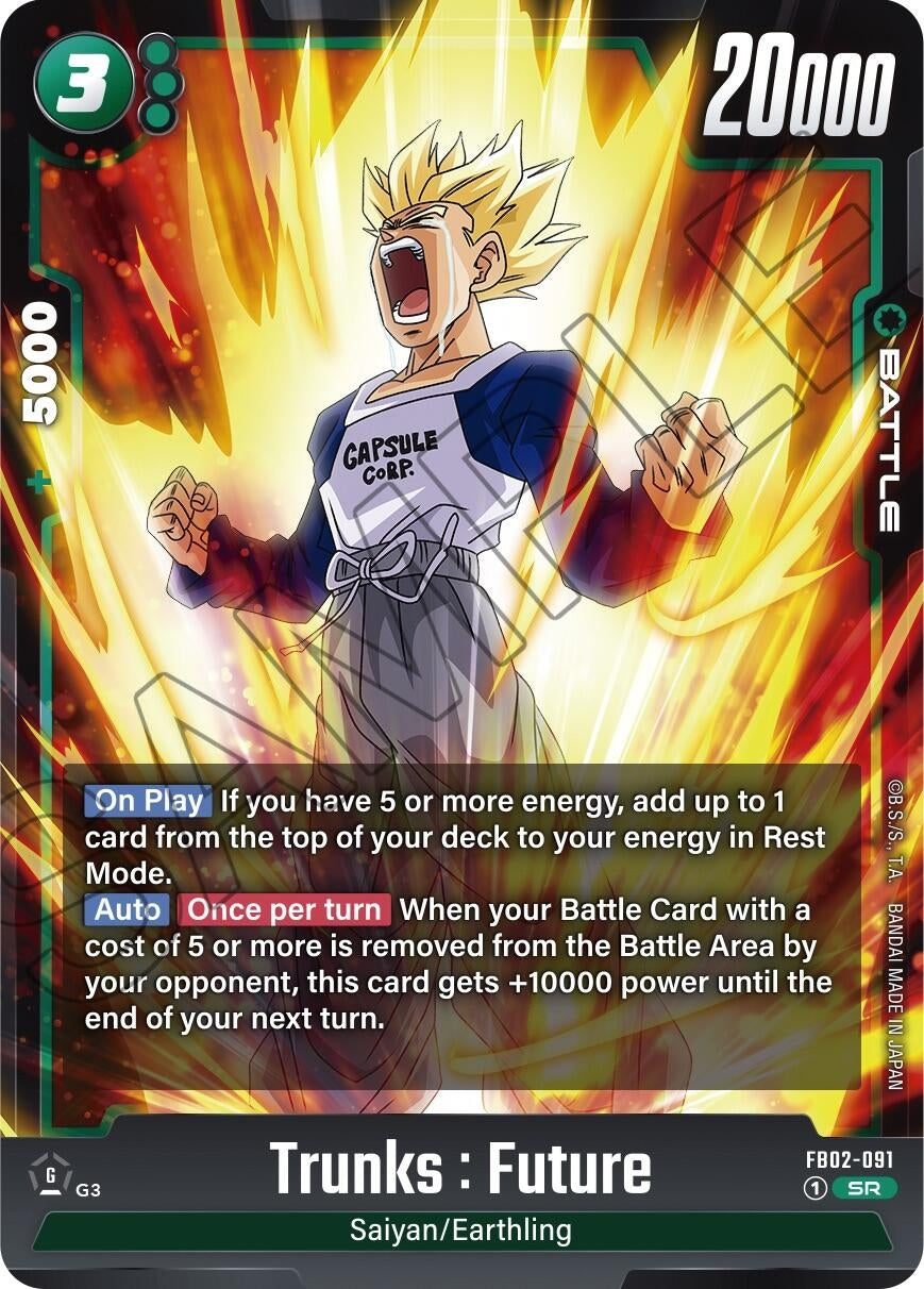 (FB02-091) Trunks : Future - Super Rare