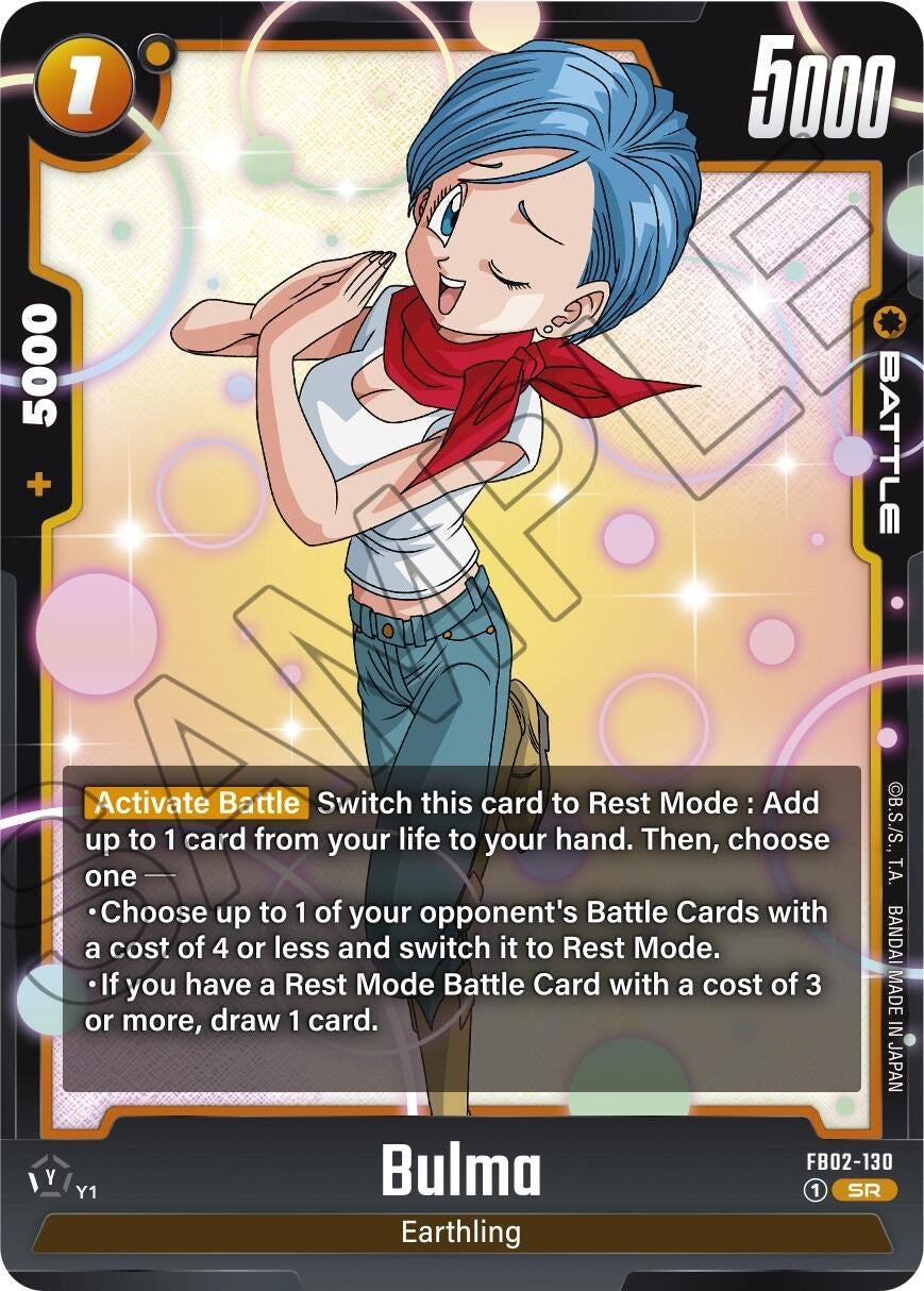 (FB02-130) Bulma - Super Rare