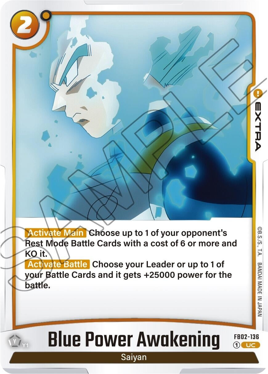 (FB02-136) Blue Power Awakening - Uncommon