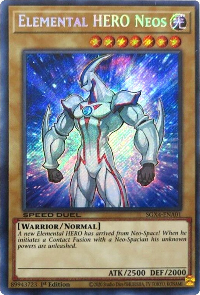 Elemental HERO Neos  (SGX4-ENA01)  Secret Rare