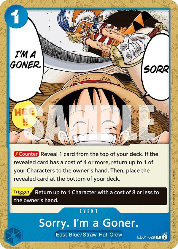 (EB01-029) Sorry. I'm a Goner. - Common