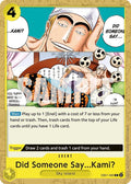 (EB01-060) Did Someone Say...Kami? - Common