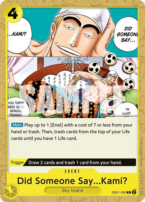 (EB01-060) Did Someone Say...Kami? - Common