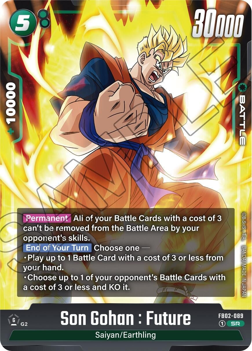 (FB02-089) Son Gohan : Future - Super Rare