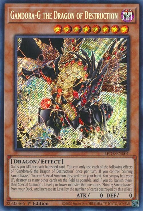 Gandora-G the Dragon of Destruction (LEDE-EN001)  Secret Rare