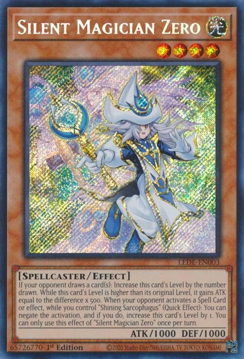 Silent Magician Zero (LEDE-EN003)  Secret Rare