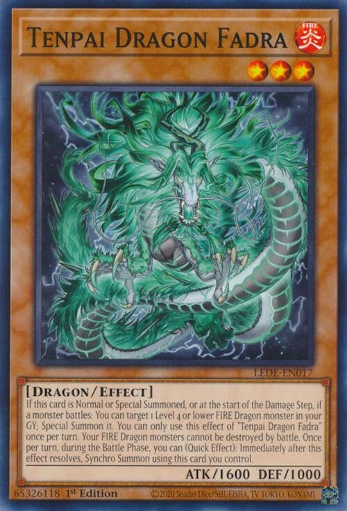 Tenpai Dragon Fadra (LEDE-EN017)  Common