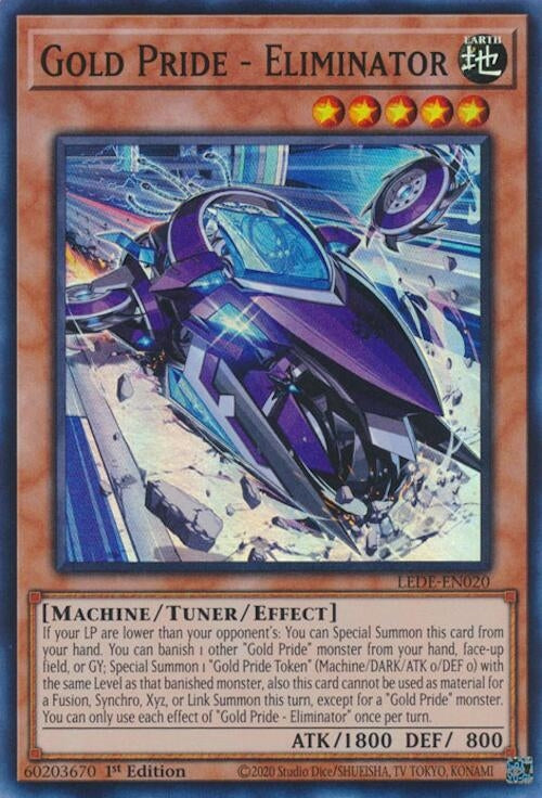 Gold Pride - Eliminator (LEDE-EN020)  Super Rare