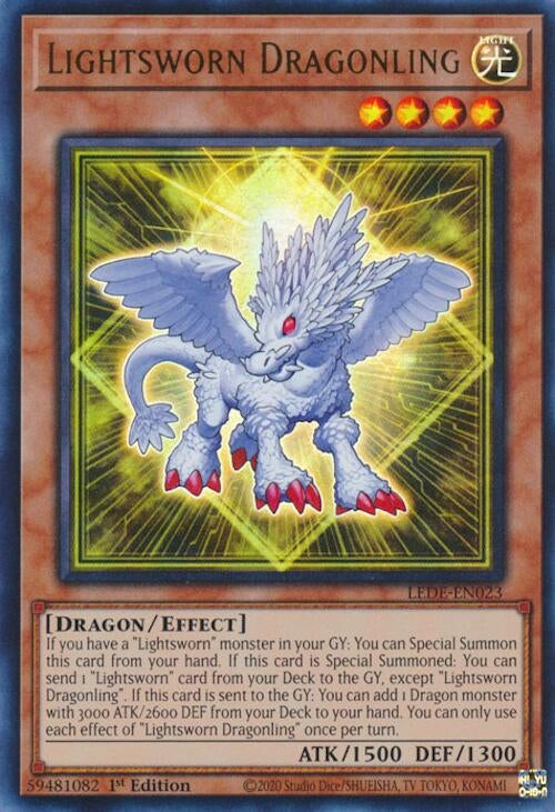 Lightsworn Dragonling (LEDE-EN023)  Ultra Rare