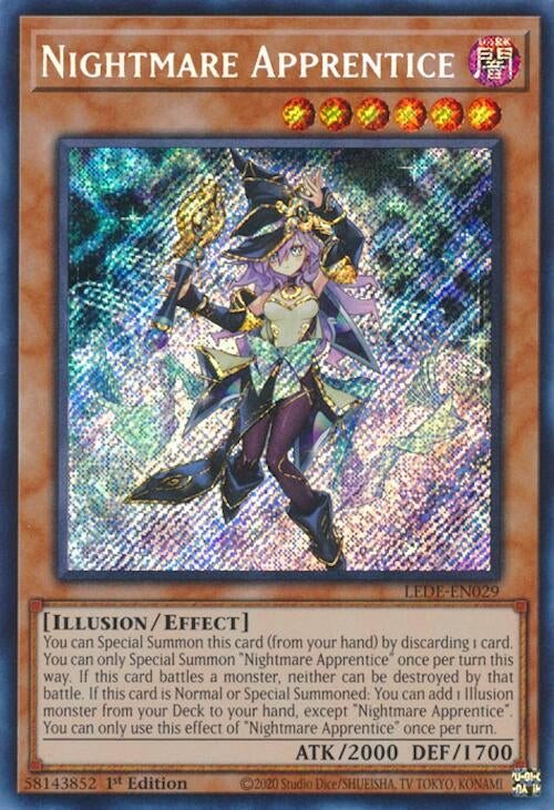 Nightmare Apprentice (LEDE-EN029)  Secret Rare