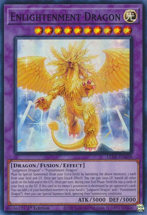 Enlightenment Dragon (LEDE-EN038)  Super Rare