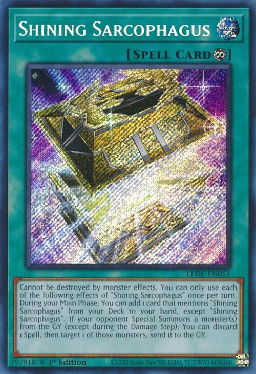 Shining Sarcophagus (LEDE-EN051)  Secret Rare