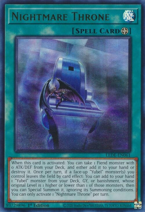 Nightmare Throne (LEDE-EN061)  Ultra Rare