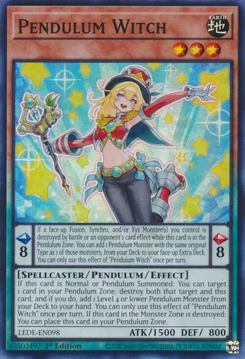 Pendulum Witch (LEDE-EN098)  Super Rare