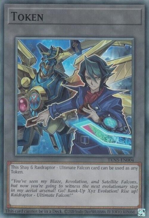 Token: Shay and Raidraptor - Ultimate Falcon (TKN5-EN004)  Super Rare