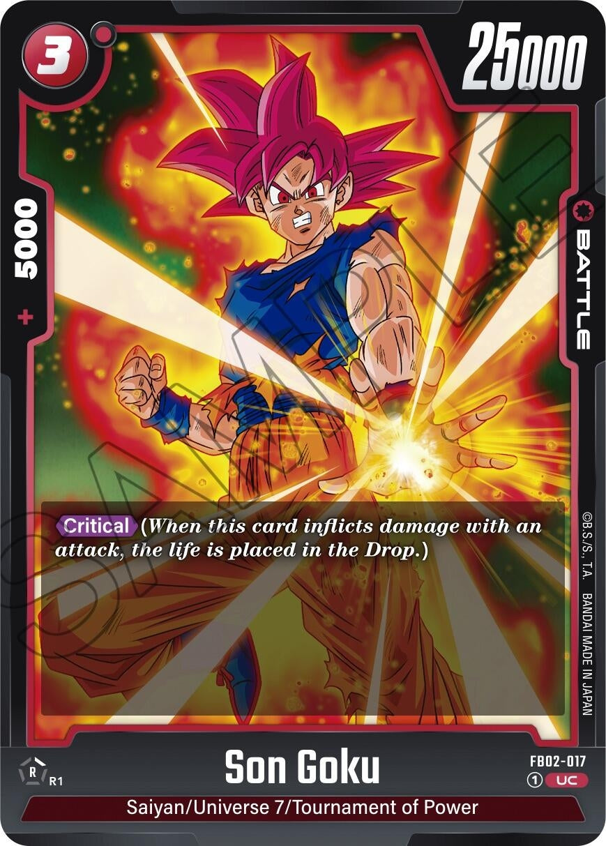 (FB02-017) Son Goku - Uncommon