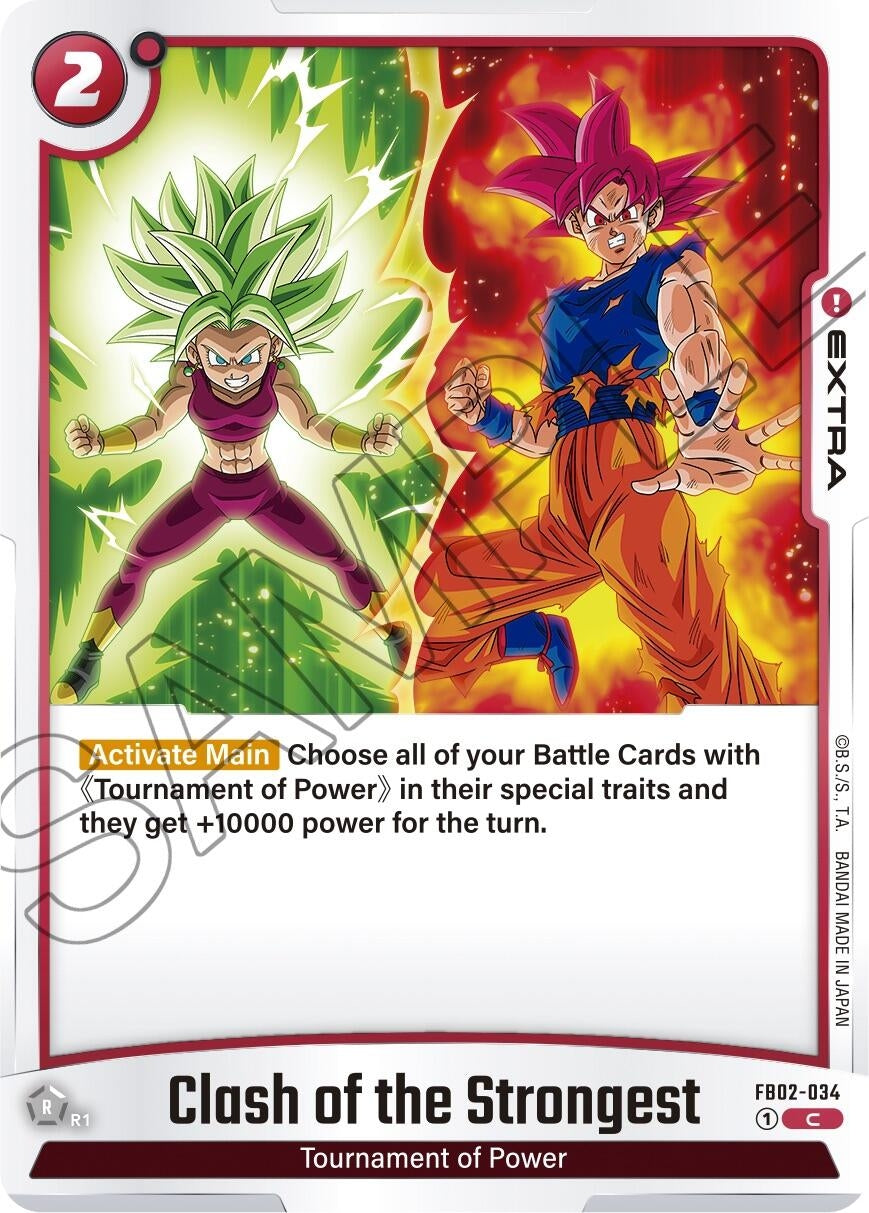 (FB02-034) Clash of the Strongest - Common