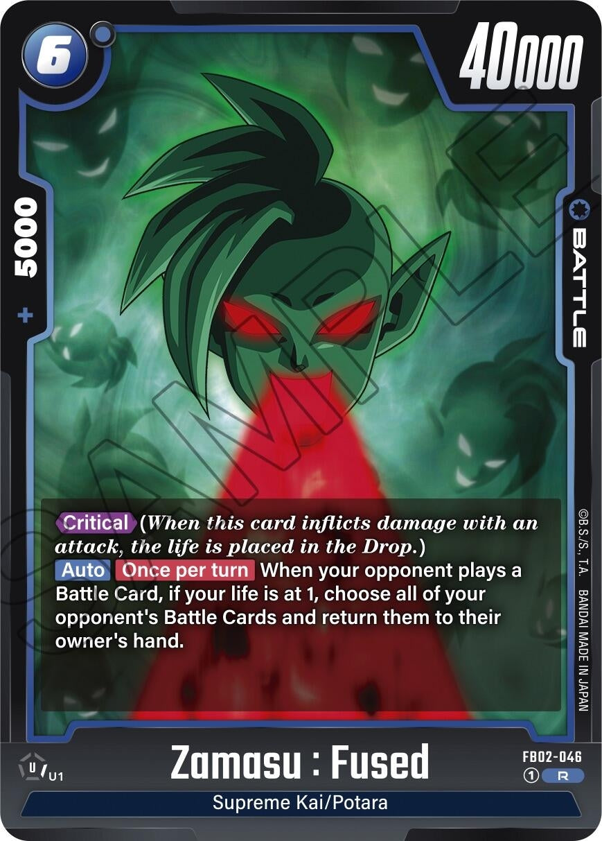 (FB02-046) Zamasu : Fused - Rare