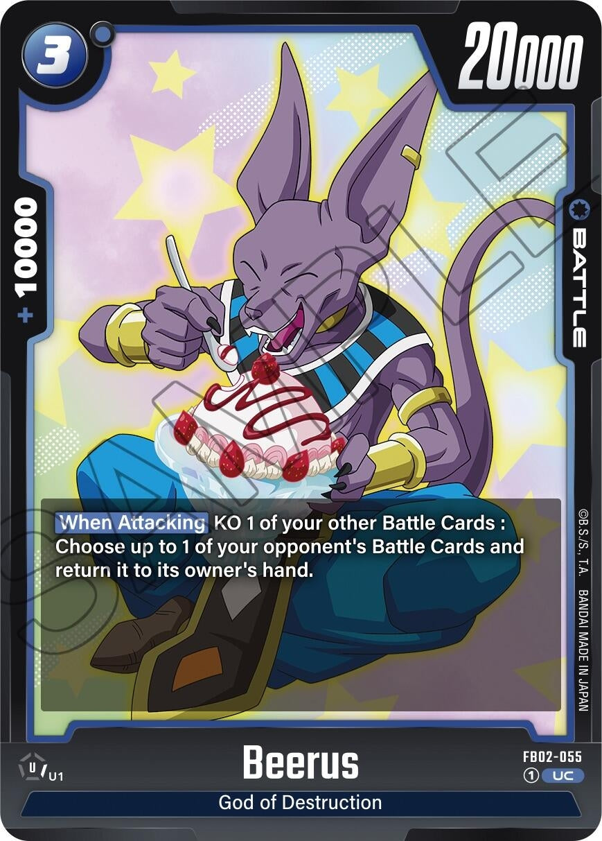 (FB02-055) Beerus - Uncommon