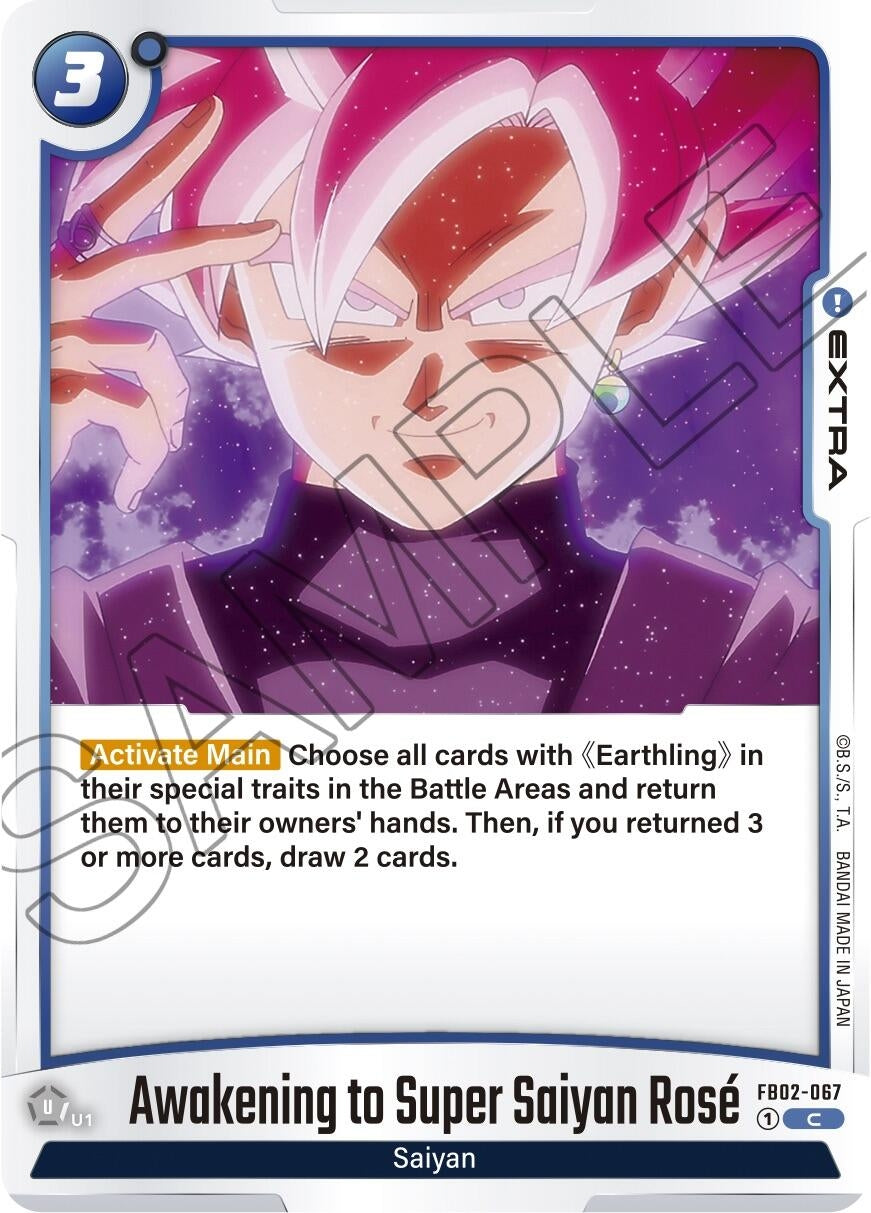 (FB02-067) Awakening to Super Saiyan Rose - Common