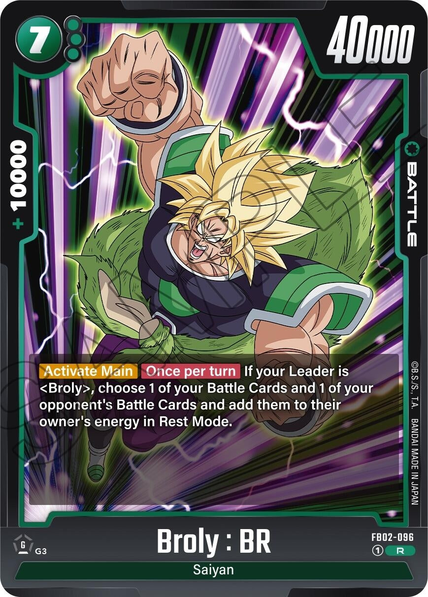 (FB02-096) Broly : BR - Rare
