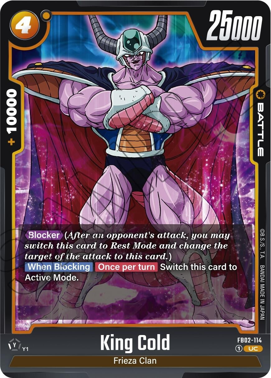 (FB02-114) King Cold - Uncommon