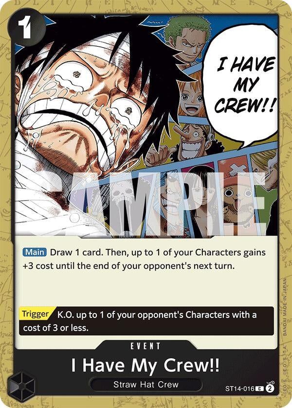 (ST14-016) I Have My Crew!! - Common