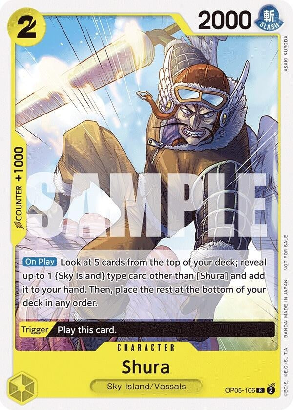 (OP05-106) Shura (Tournament Pack Vol. 7) - Rare