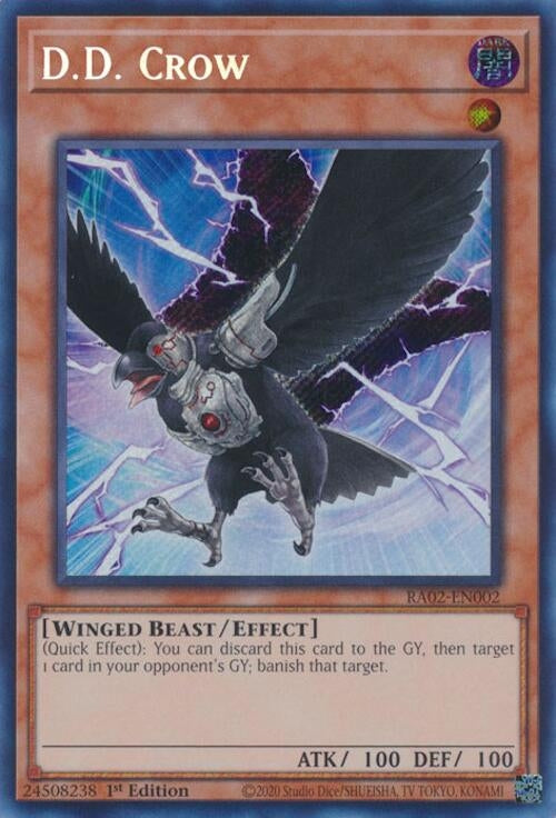 D.D. Crow  (RA02-EN002)  Secret Rare