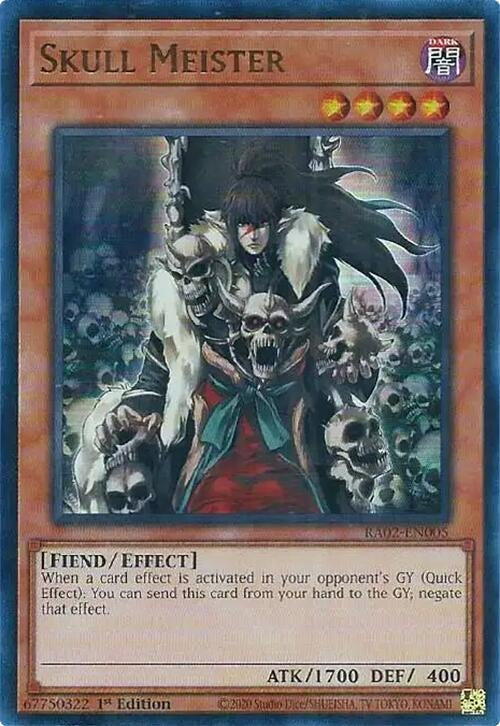 Skull Meister  (RA02-EN005)  Ultra Rare