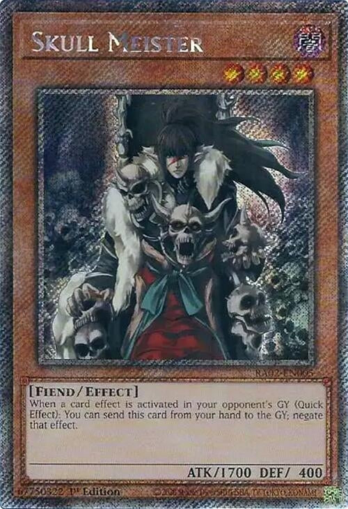 Skull Meister  (RA02-EN005)  Platinum Secret Rare