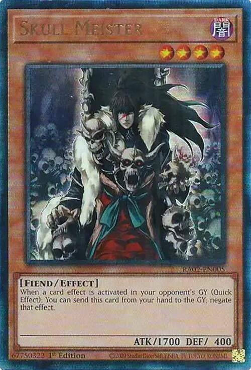Skull Meister  (RA02-EN005)  Prismatic Ultimate Rare