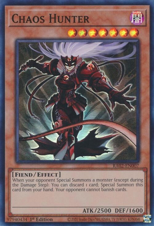 Chaos Hunter (RA02-EN007)  Super Rare