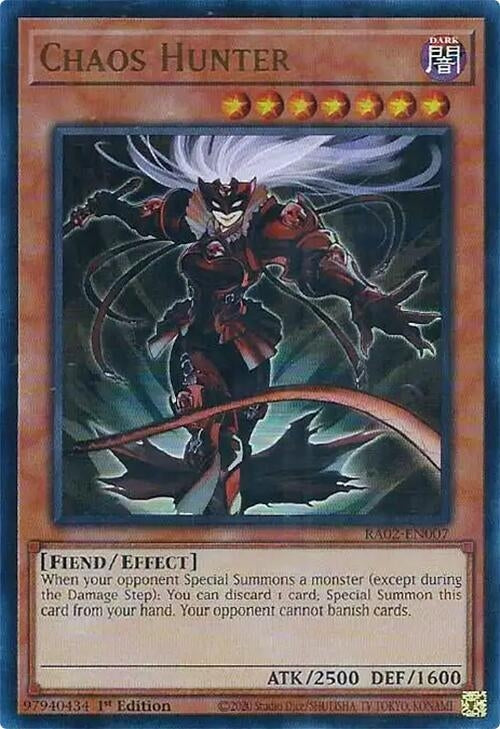 Chaos Hunter  (RA02-EN007)  Ultra Rare