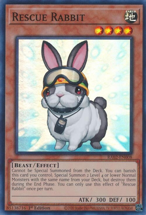 Rescue Rabbit (RA02-EN008)  Super Rare