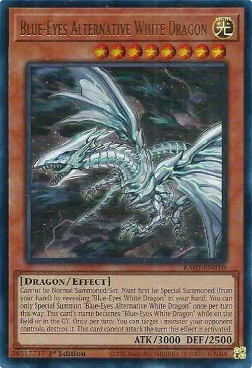 Blue-Eyes Alternative White Dragon  (RA02-EN010)  Ultra Rare