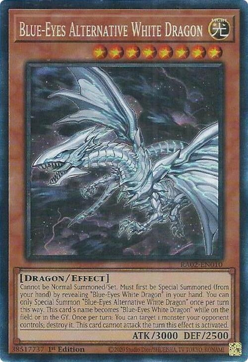 Blue-Eyes Alternative White Dragon (PCR) (RA02-EN010)