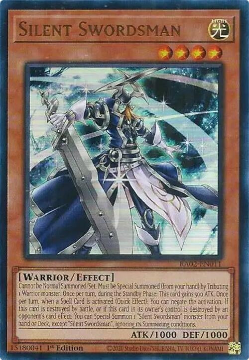 Silent Swordsman  (RA02-EN011)  Ultra Rare