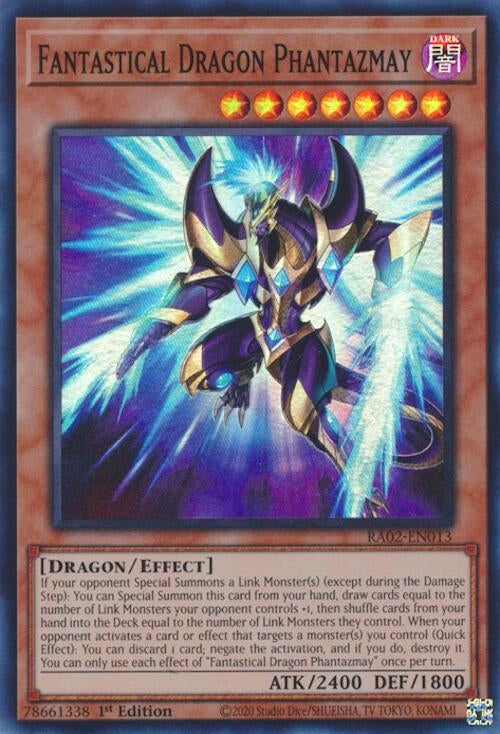 Fantastical Dragon Phantazmay (Alternate Art) (RA02-EN013)  Super Rare