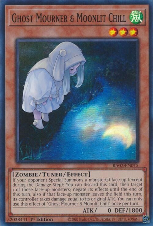 Ghost Mourner & Moonlit Chill (Alternate Art) (RA02-EN015)  Super Rare