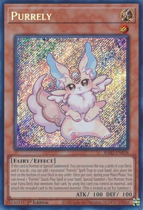 Purrely  (RA02-EN018)  Secret Rare