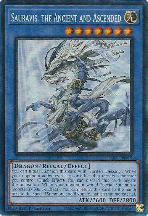 Sauravis, the Ancient and Ascended (PCR) (RA02-EN019)