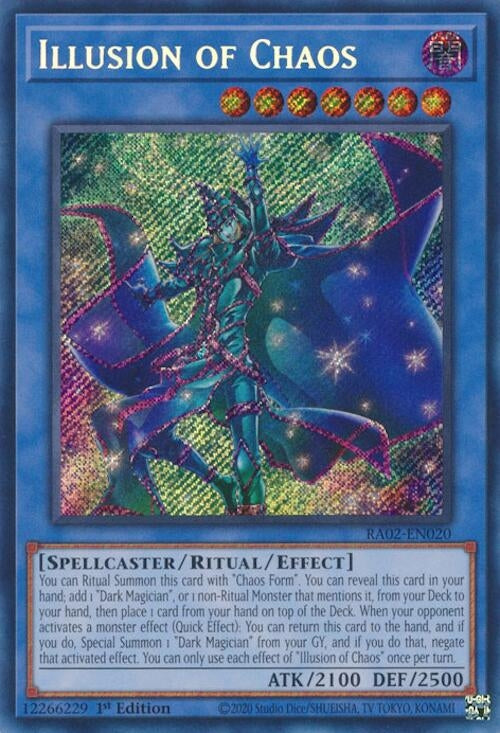 Illusion of Chaos  (RA02-EN020)  Secret Rare