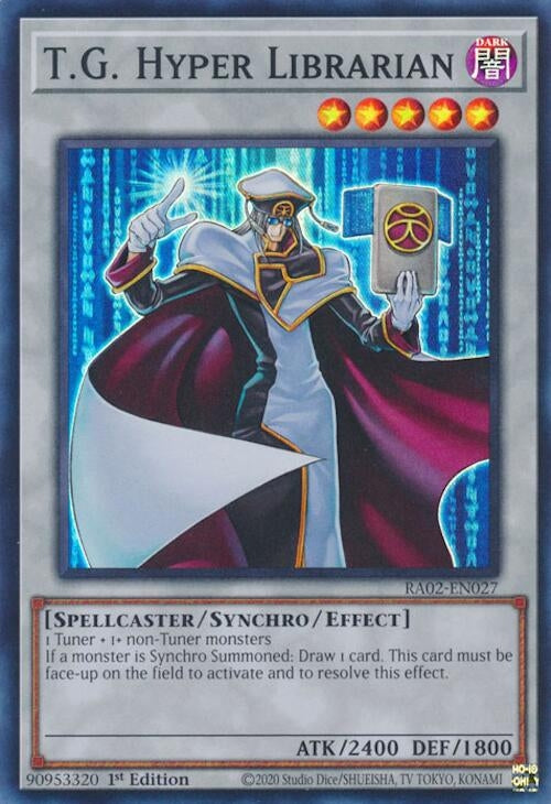T.G. Hyper Librarian (RA02-EN027)  Super Rare