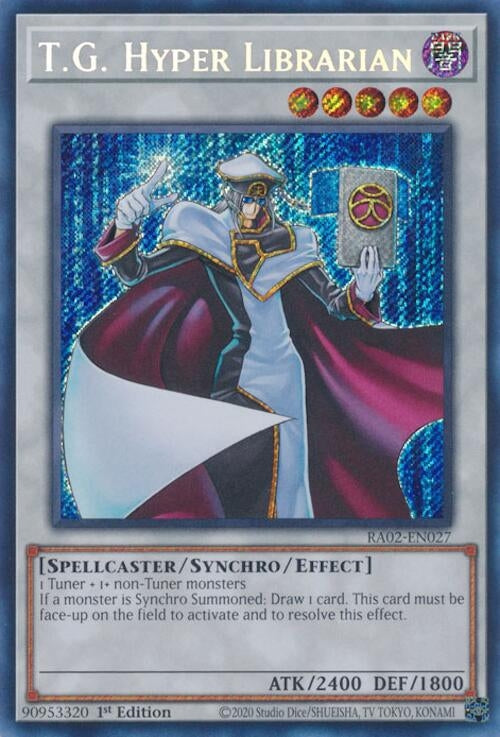 T.G. Hyper Librarian  (RA02-EN027)  Secret Rare