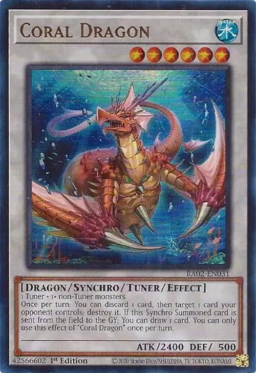 Coral Dragon  (RA02-EN031)  Ultra Rare