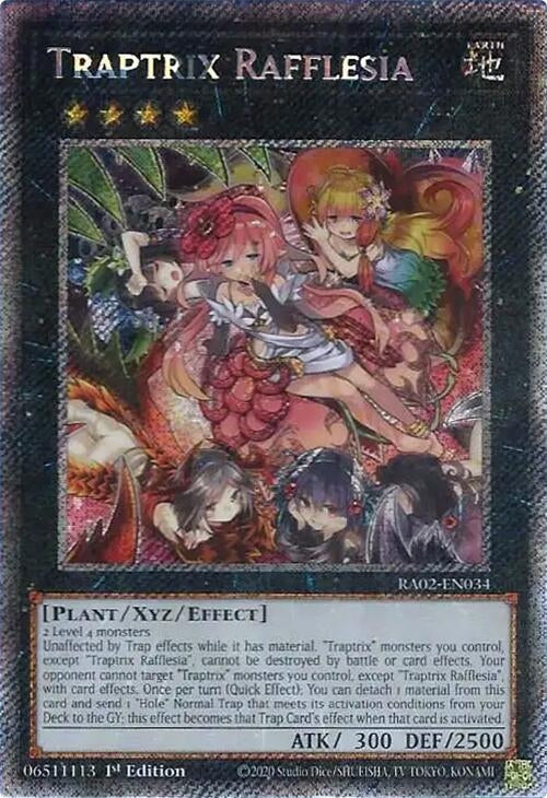 Traptrix Rafflesia  (RA02-EN034)  Platinum Secret Rare