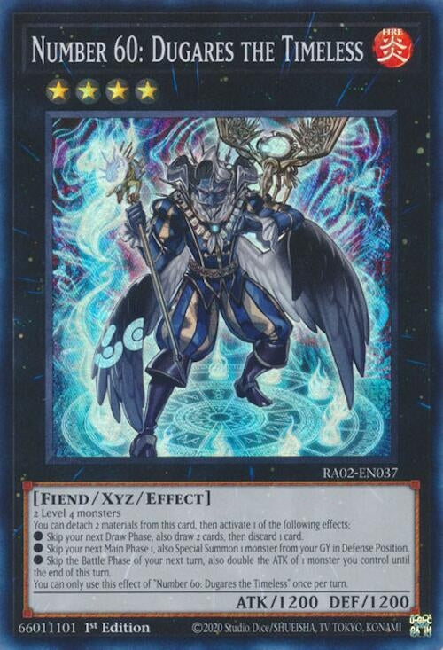 Number 60: Dugares the Timeless (RA02-EN037)  Super Rare