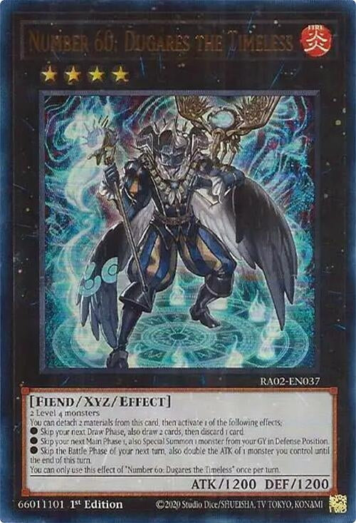 Number 60: Dugares the Timeless  (RA02-EN037)  Ultra Rare